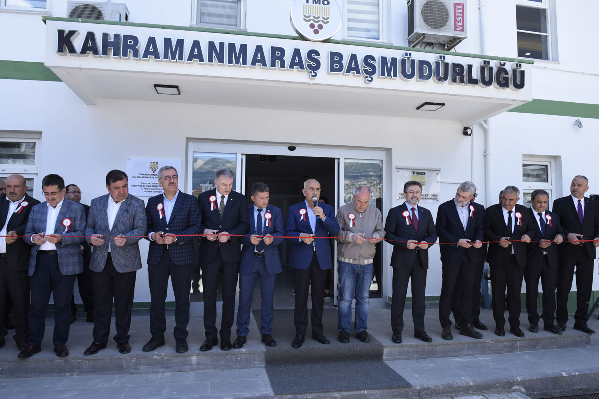 TMO Kahramanmaraş Başmüdürlüğü Açılış Töreni