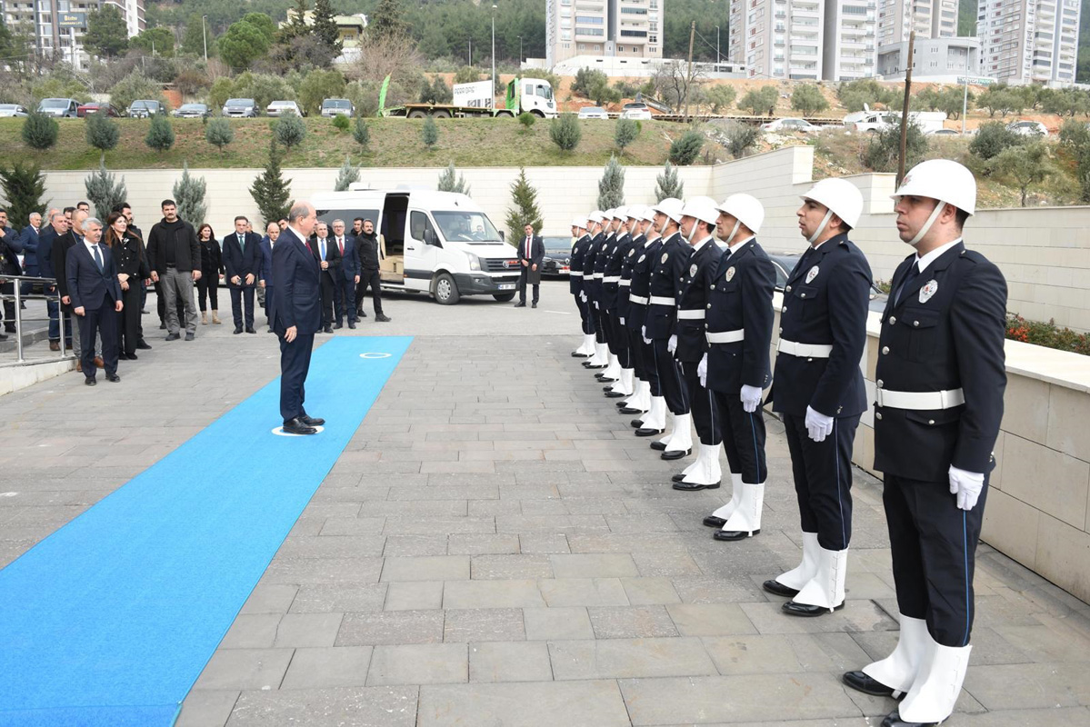 Kuzey Kıbrıs Türk Cumhuriyeti Cumhurbaşkanı Sayın Ersin Tatar Kahramanmraş’ta