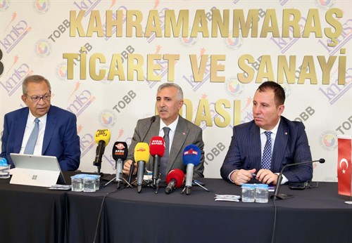 Vali Ünlüer, KMTSO 25. Olağan Meclis Toplantısına Katıldı